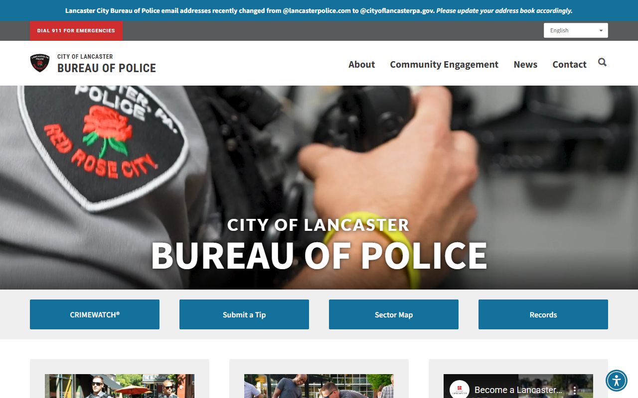Lancaster City Police Department handling arrests for Lancaster jail roster bookings